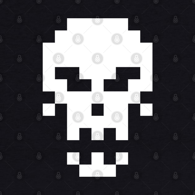 Pixel Skull by mannypdesign